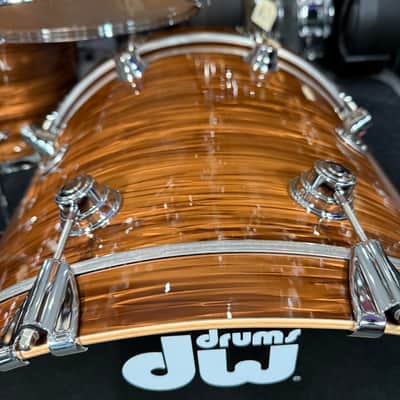 ~WOW!~ DW Collectors Series SSC Maple 4-Piece 10/12/16/22 Drum Kit Set in Bronze Oyster FinishPly with Chrome Hardware image 13