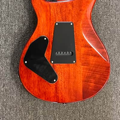 PRS PRS SE Custom 24 Semi-Hollow Piezo Vintage Sunburst w/ PRS Bag image 3