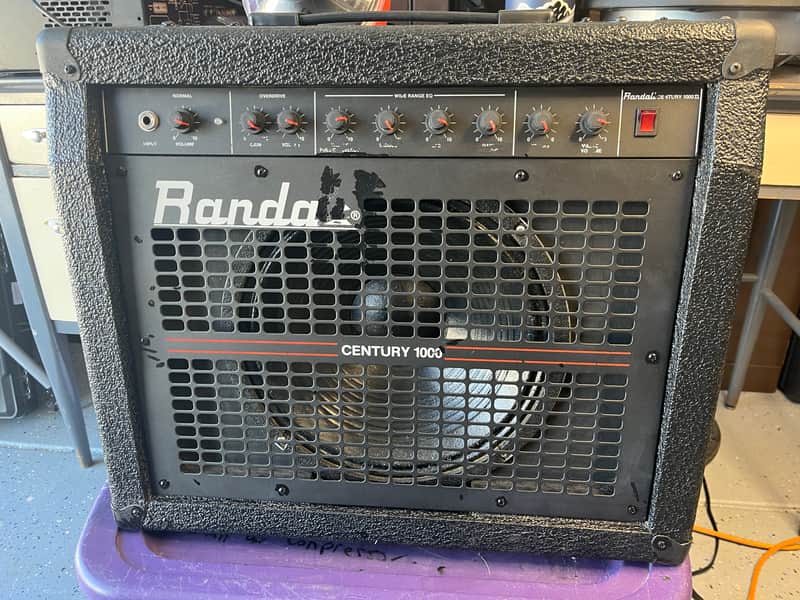 Vintage Randall Century 1000 Solid State Amp - Spring Reverb - RARE image 1