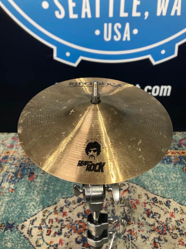 Istanbul Mehmet Carmine Appice, 8" Realistic Rock Splash Cymbal (#1) Autographed!! image 1