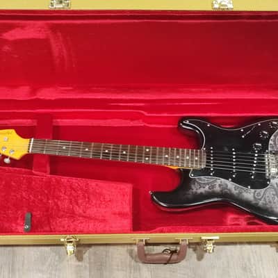 MyDream Stratocaster Custom Built - Black Paisley Flamed SRV image 2