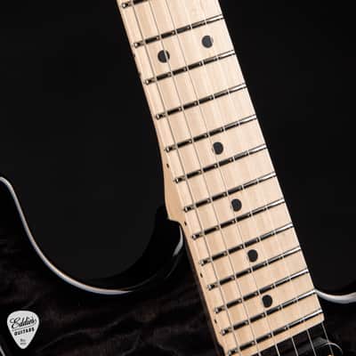 Suhr Standard Thin Burst Limited Edition - Trans Black Thin Burst image 7