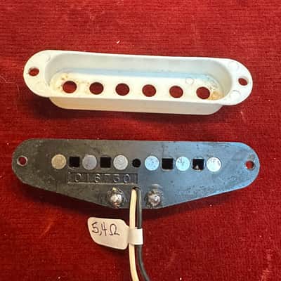 Fender Stratocaster pickup USA 80-81 Black image 3