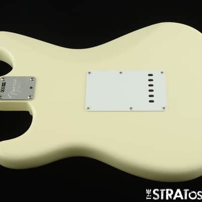 American Fender CLAPTON Strat BODY & HARDWARE USA Stratocaster Olympic White image 3