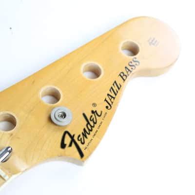 1975 Vintage Fender Jazz Bass Maple NECK MINTY 1970's Original 3-Bolt Guitar image 7