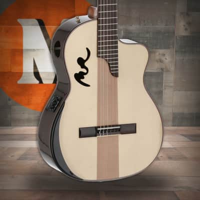 Manuel Rodriguez Cortado Aged Eucalyptus 4/4 Gloss E-Acoustic Cutaway (501464) image 1