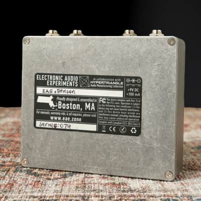 Electronic Audio Experiments / Benson Halberd + Germanium Boost 2024 - Custom Artwork. NEW, (Authorized Dealer) image 2
