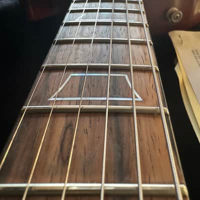 Patrick James Eggle Macon Carved Top SC - Brazilian Board - Faded Gold Burst image 7