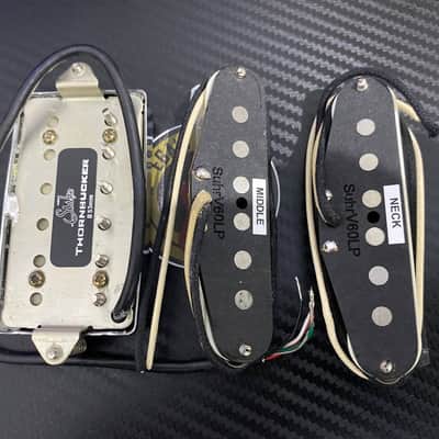 Suhr Thornbucker Nickel Finish & Suhr V60 Low Peak with Ibanez DMX9 H-S-S 9 Channels | Azes40 Switch | image 5
