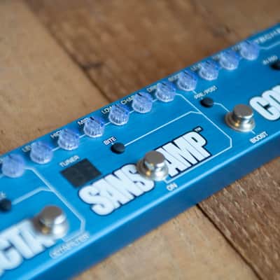 Tech 21 Bass Fly Rig Multi-Effect 2010s - Blue image 3