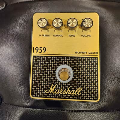 LNIB Marshall 1959 Super Lead Pedal 2025 - Black & Gold image 1