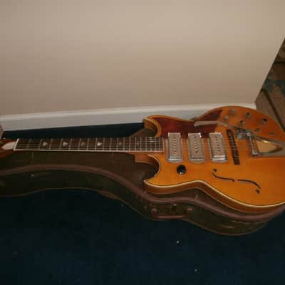 REDUCED! Vintage 1960's Airline Barney Kessel Swingmaster Electric Guitar! Kay, USA! image 1