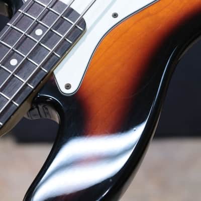 Fender Standard Jazz Bass Custom Shop Pickups Brown Sunburst Electric Bass image 16