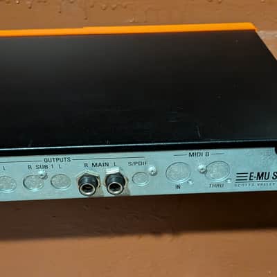 E-MU Systems Xtreme Lead-1 Rackmount 64-Voice Expandable Synthesizer 2000 - Orange image 4