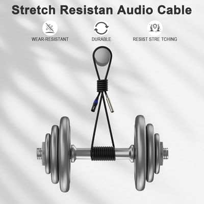 2 Pack 1/4 to XLR Cable,Balanced 1/4" Female to XLR Male Stereo Audio Adapter,XLR Male to TS/TRS Quarter inch Connector Converter Interconnect Cable - 11.8 inches (30 cm) image 7