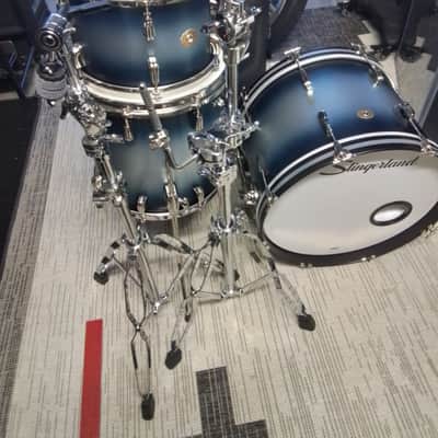 Slingerland Radio King 2025 - Silver blue duco