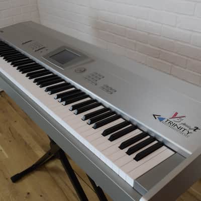 Korg Trinity V3 Pro-X 88 key keyboard synthesizer near MINT-used piano for sale image 1