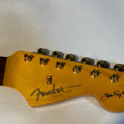 2015 USA Fender Stevie Ray Vaughan SRV Loaded Stratocaster Guitar Neck image 4
