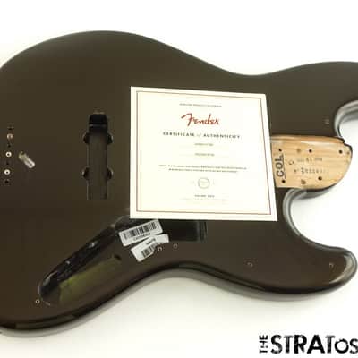 Fender American Ultra II Jazz Bass BODY USA Guitar Parts Texas Tea image 2