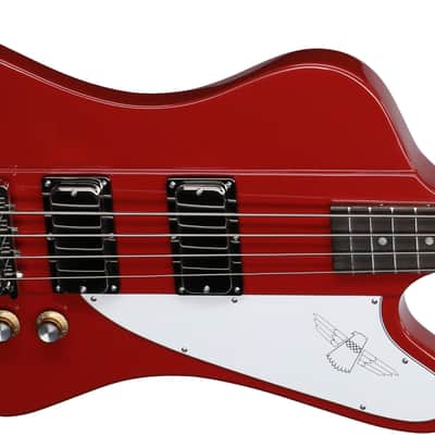 Epiphone Thunderbird '64 Electric Bass Ember Red with Gig Bag image 4