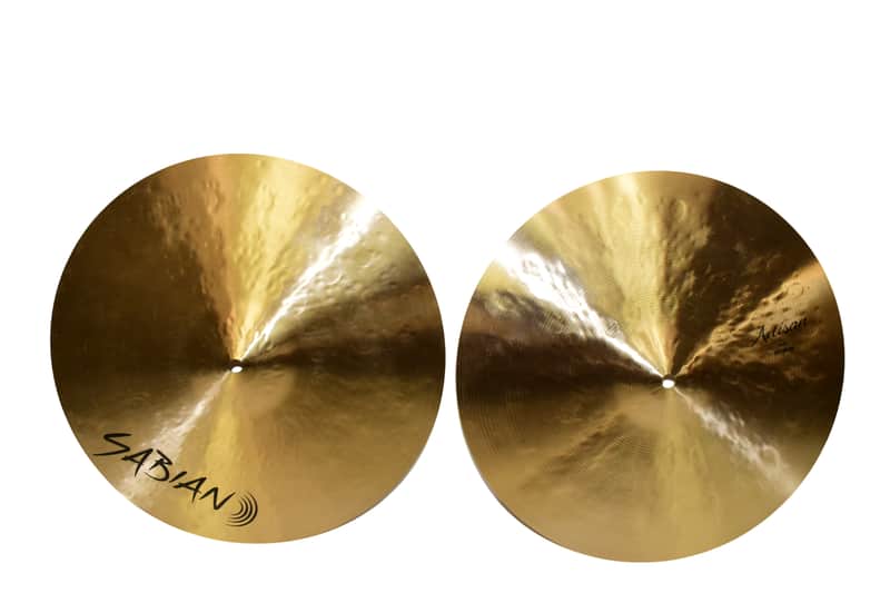 Sabian Artisan 15" HiHat Cymbals image 1