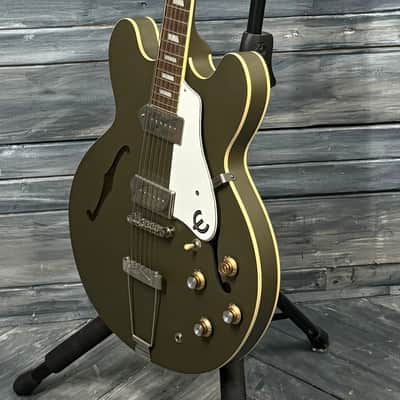 Epiphone Casino Worn 2020 - 2025 - Worn Olive Drab image 6