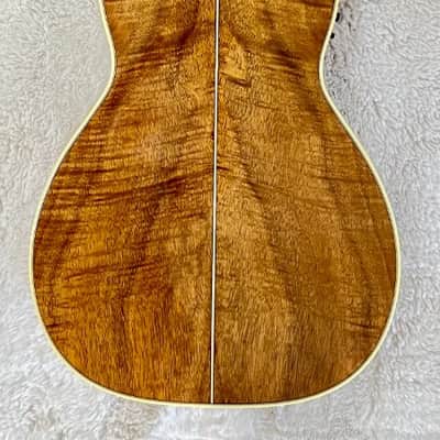 Tagima FS 500 NC EQ Solid Cedar Top Acoustic Electric Guitar - Natural -B Stock image 12
