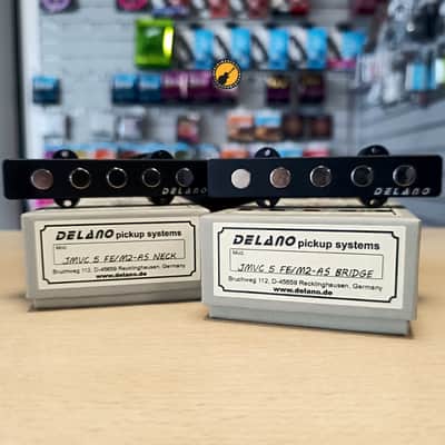 Delano JMVC5 FE twin coil set Delano MC5 FE/M2 5 String DL5