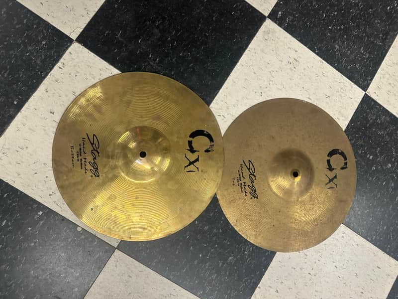 Stagg CXH-14 14” Hi Hat Cymbals image 1