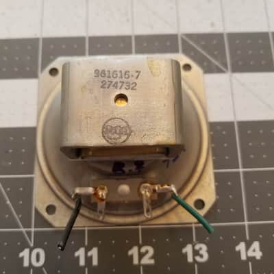 RCA 3.5" AlNiCo 8 Ohm tweeter speaker driver 1957 - paper cone image 1