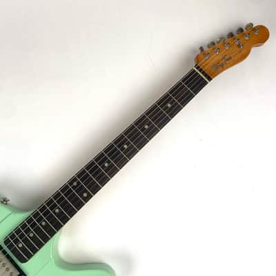 Big Tex Telecaster / Firebird, Tele Bird. 2000s - Seafoam Green Neck HB, Tellie rear  pickup.With Hardshell case. image 2