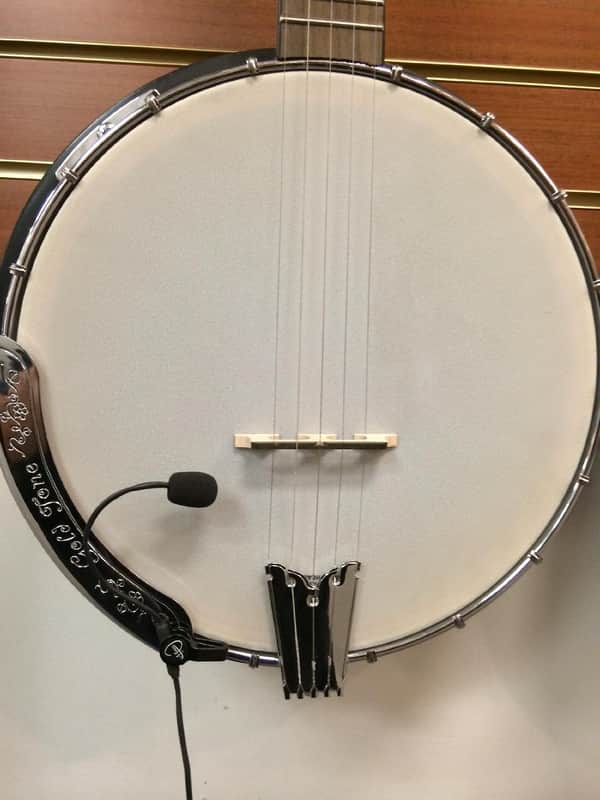 "THE FEATHER" BANJOLELE PICKUP with FLEXIBLE MICRO-GOOSE NECK by Myers Pickups image 1
