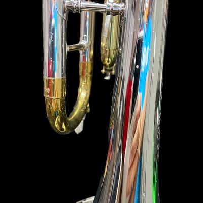 CG CONN CONN CONNSTELLATION 28 A CORNET - SILVER - BRASS image 4