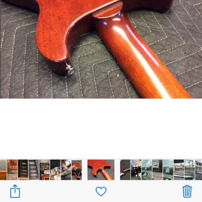 JamCity Guitars Les Paul Jr Double Cut  Faded cherry image 10