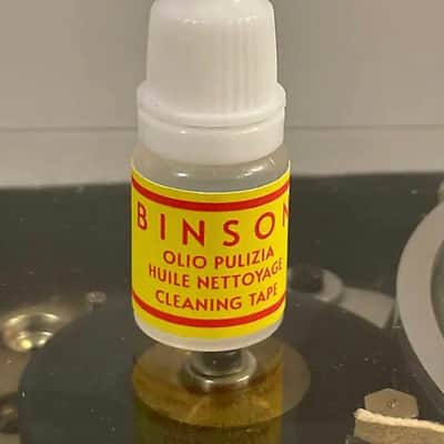 Binson Echorec T27E restoration kit - x2 bottles and paper badge image 2