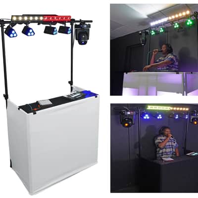 2) Chauvet DJ GIGBAR BRIDGE ILS Kits w/Moving Heads+Wash Lights+Facade w/Truss image 15