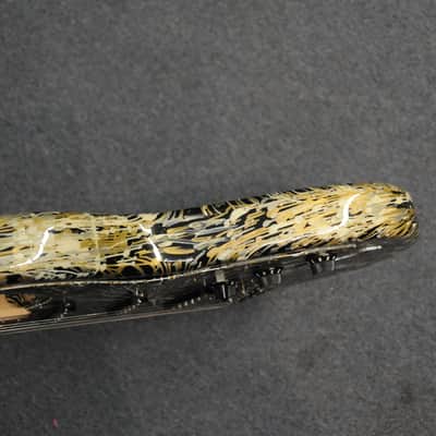 Fender FSR "Splattercaster" Standard Splatter Stratocaster with Rosewood Fretboard 2003 - 2004 - Olympic White, Aztec Gold, and Inca Silver Drop over Black image 17