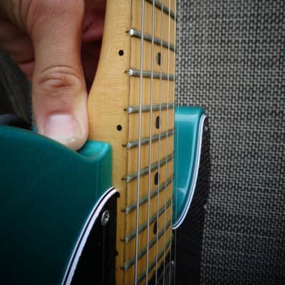 RARE 1993 Fender American Standard Telecaster *Caribbean Mist Metallic* image 10