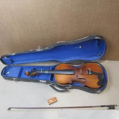 Lewis Model 125 sized 4/4 violin. Germany, Very Good Condition, w/ Case & Bow image 24