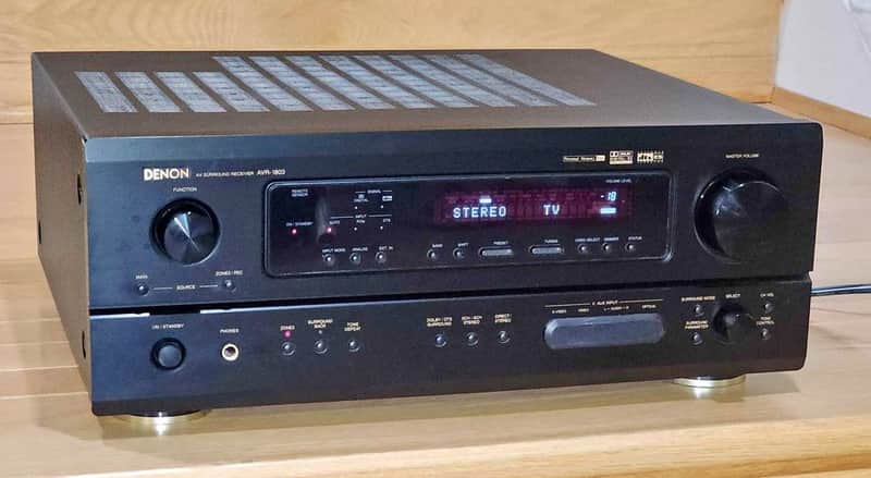 Denon AVR-1803 2003 - Black image 1