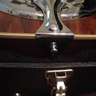 Reed square neck Dobro guitar Reed 80s Walnut image 6