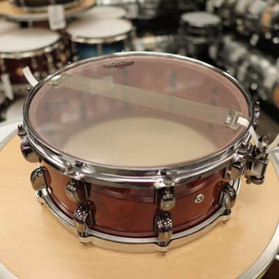 Pre-Owned Tama S.L.P. 6x14" G-Bubinga Snare Drum 12-Ply LGB146NQB (Natural Quilted Bubinga) image 3