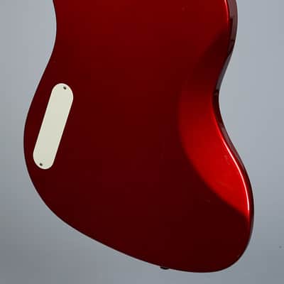 Fender Pawn Shop Reverse Jaguar Bass 2012 - Candy Apple Red image 6