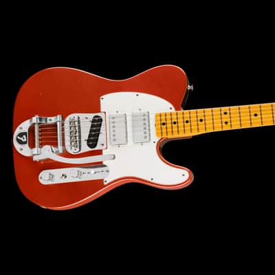 Fender Artist Series Stories Collection Mike Campbell Red Dog Telecaster Red Dog Red - Serial # MC250615 - Demo image 4
