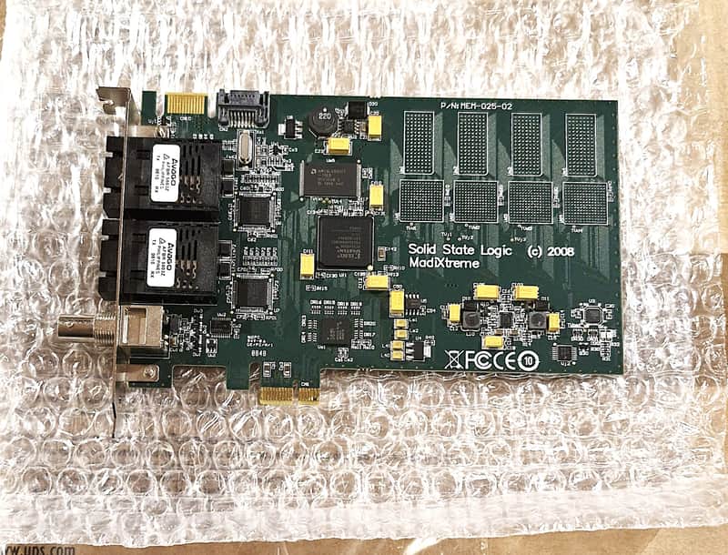 Solid State Logic MADIXtreme 128-Channel PCIe Interface Card 2008 - 2016 - Green image 1