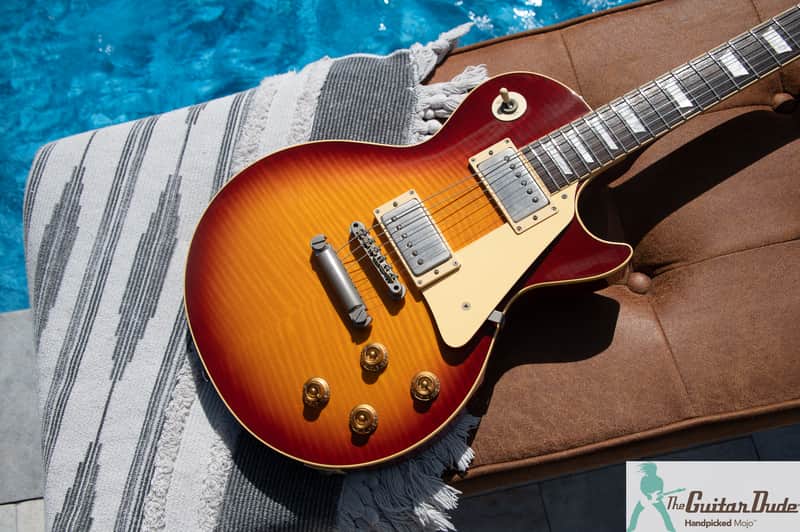 Burny RLG-105 '59 Les Paul Standard Style Single Cut - 2010's - Vintage Sunburst (VSB) - Pro Set Up w Perfect Frets/Action/Intonation! $ image 1
