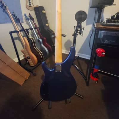Yamaha TRBX174 4-String Bass 2010s - Blue Metallic image 8