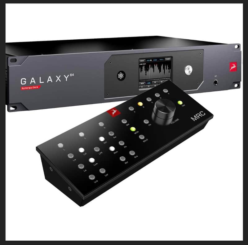 Antelope Audio Galaxy 64 Synergy Core Dante / Pro Tools HDX / Thunderbolt 3 Audio Interface with MRC image 1