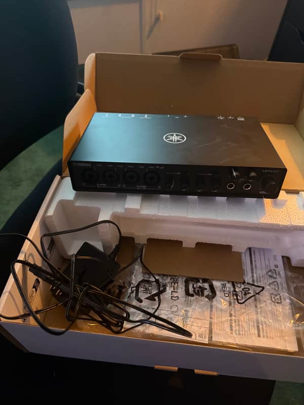 Yamaha URX44C USB-C Audio Interface 2025 - Present - Black image 1