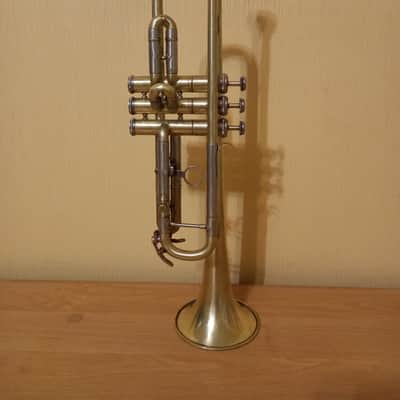 German Trumpet WELTKLANG  Musical Trompette 3 Valve Horn Vintage image 1